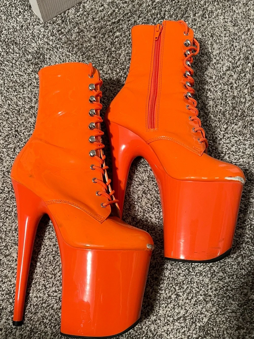 Pleasers Flamingo 1020 - 8in Platform Boots